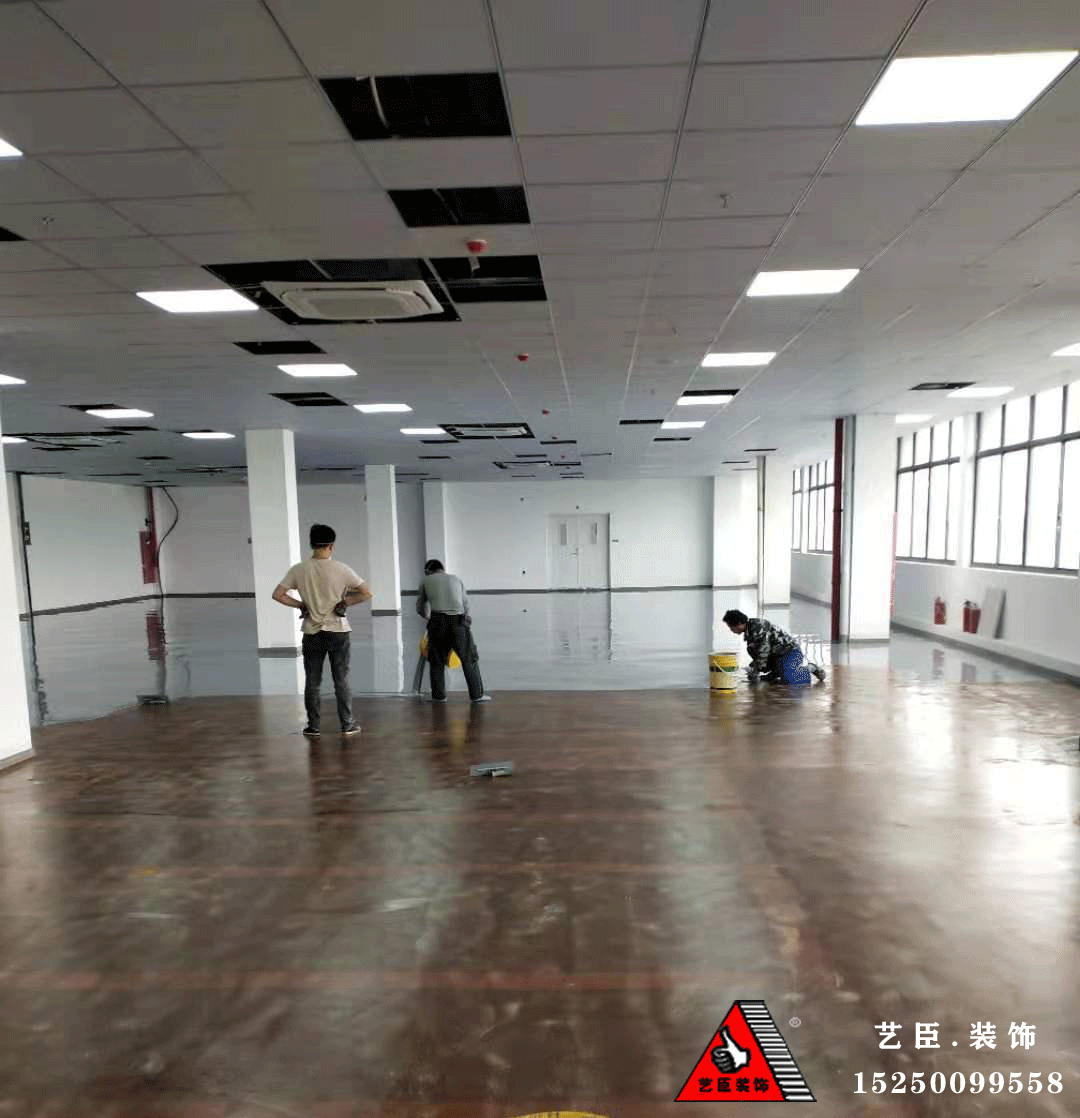 電子廠房環(huán)氧地坪施工案例